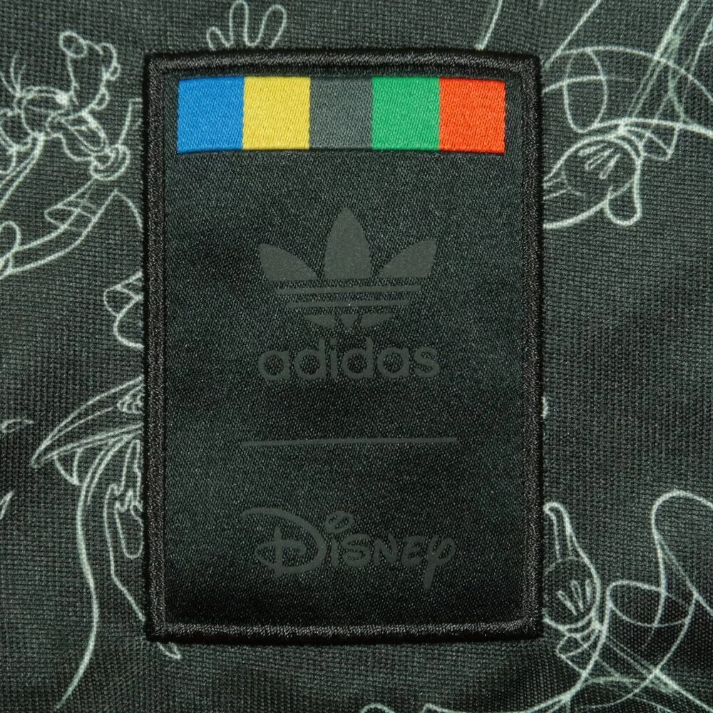 Adidas Disney Goofy Sst Jacket Mens L Black Long Sleeve New - Picture 6 of 10